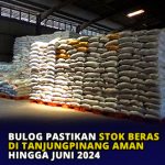 Bulog Pastikan Stok Beras di Tanjungpinang Aman Hingga Juni 2024