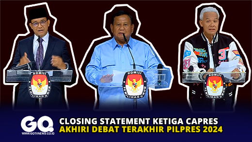 Closing Statement Ketiga Capres Akhiri Debat Terakhir Pilpres 2024