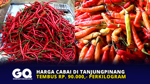 Harga Cabai di Tanjungpinang Tembus 90 Ribu Perkilogram