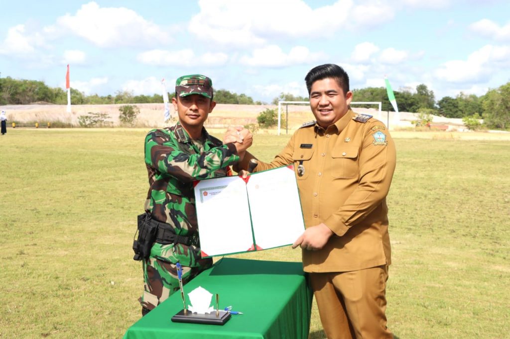 Bupati Roby Kurniawan Buka TMMD Ke 119 di Bintan.