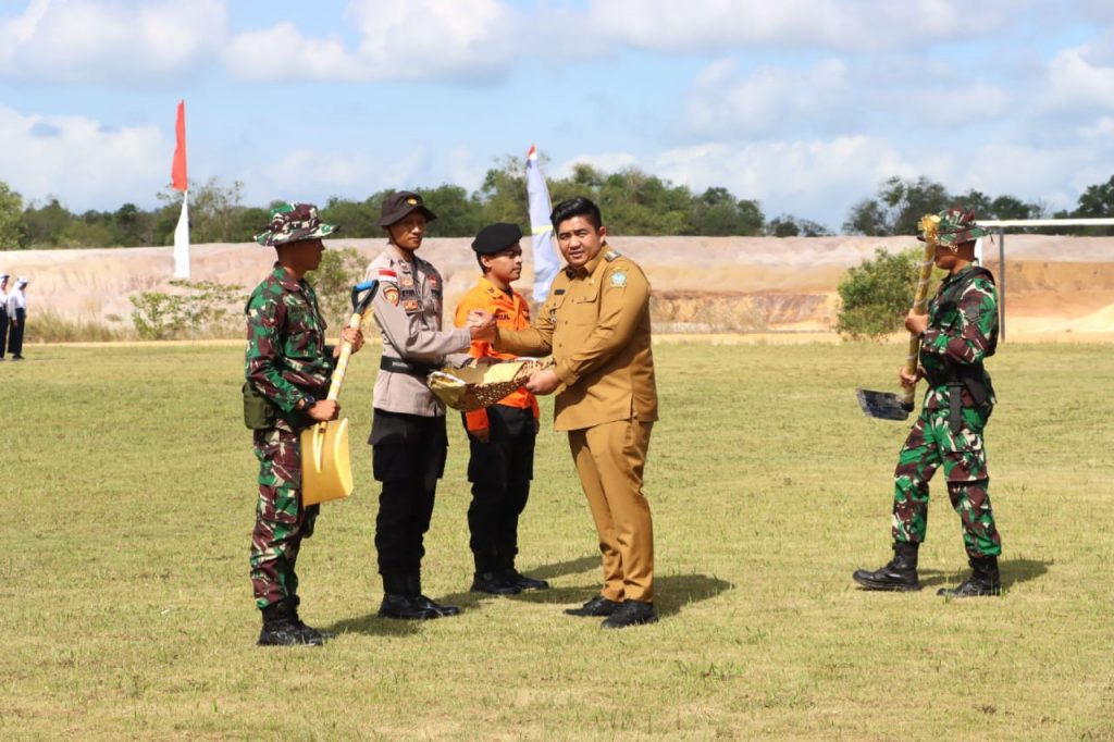 Bupati Roby Kurniawan Buka TMMD Ke 119 di Bintan.