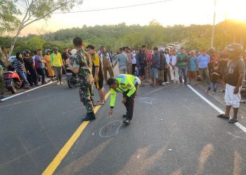 Dua Sepeda Motor Terlibat Tabrakan di Tanjungpinang, Satu Pengendara Tewas Ditempat.