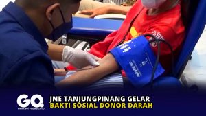 JNE Tanjungpinang Gelar Bakti Sosial Donor Darah