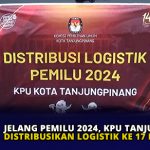 Jelang Pemilu 2024, KPU Tanjungpinang Distribusikan Logistik ke 17 Kelurahan
