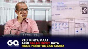 KPU Minta Maaf , Akui Salah Input Data Hasil Perhitungan Suara