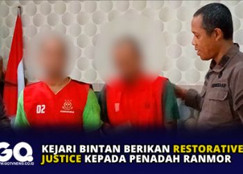 Kejari Bintan Berikan “RJ” Kepada Penadah Ranmor
