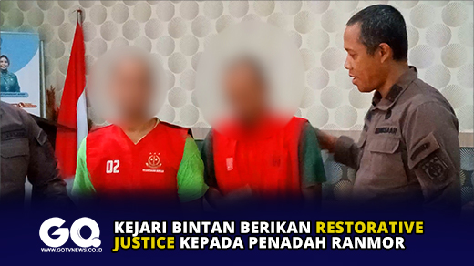 Kejari Bintan Berikan “RJ” Kepada Penadah Ranmor