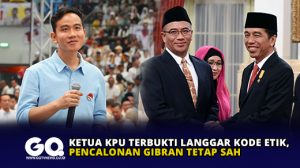 Ketua KPU Terbukti Langgar Kode Etik, Pencalonan Gibran Tetap Sah