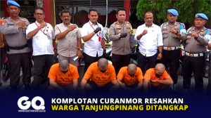 Komplotan Curanmor Resahkan Warga Tanjungpinang Ditangkap