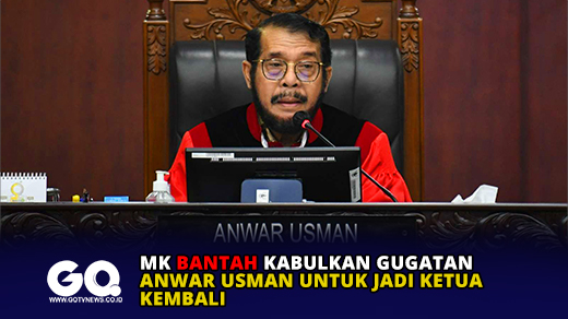 MK Bantah Kabulkan Gugatan Anwar Usman untuk Jadi Ketua kembali