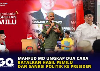 Mahfud Md Ungkap Dua Cara Batalkan Hasil Pemilu dan Sanksi Politik ke Presiden