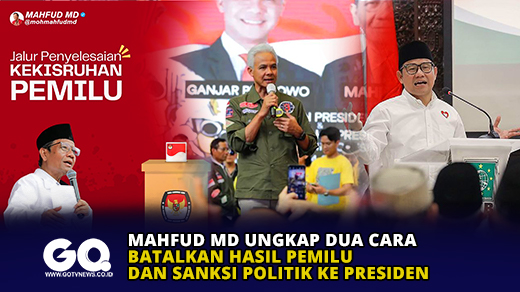 Mahfud Md Ungkap Dua Cara Batalkan Hasil Pemilu dan Sanksi Politik ke Presiden