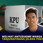 Melihat Antusiasme Warga Tanjungpinang Jelang Pemilu 2024