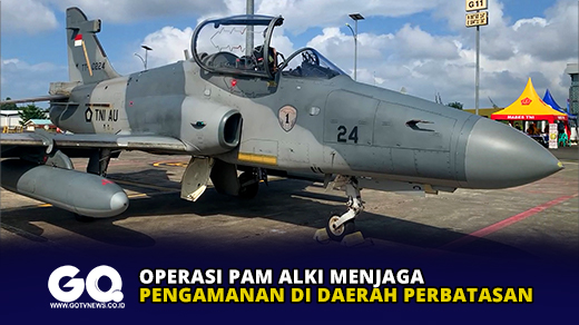 Operasi PAM ALKI menjaga pengamanan di daerah Perbatasan