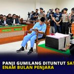 Panji Gumilang Dituntut Satu Tahun Enam Bulan Penjara