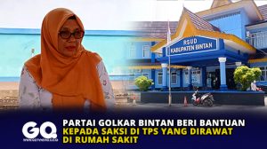 Partai Golkar Bintan Beri Bantuan Saksi di TPS yang Dirawat di Rumah Sakit