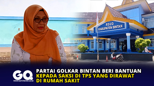 Partai Golkar Bintan Beri Bantuan Saksi di TPS yang Dirawat di Rumah Sakit-