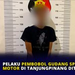 Pelaku Pembobol Gudang Sparepart Motor di Tanjungpinang Ditangkap
