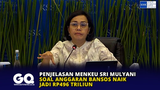 Penjelasan Menkeu Sri Mulyani soal Anggaran Bansos Naik jadi Rp496 Triliun