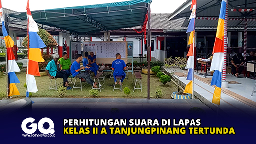 Perhitungan Suara di Lapas Kelas II A Tanjungpinang Tertunda