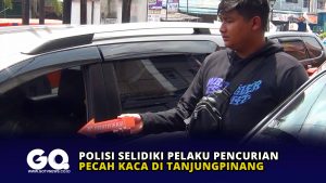 Polisi Selidiki Pelaku Pencurian Pecah Kaca di Tanjungpinang