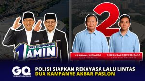 Polisi Siapkan Rekayasa Lalu Lintas Dua Kampanye Akbar Paslon