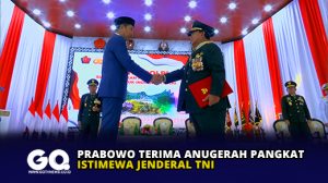 Prabowo Terima Anugerah Pangkat Istimewa Jenderal TNI