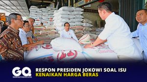 Respon Presiden Jokowi soal Isu Kenaikan Harga Beras
