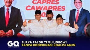 Surya Paloh Temui Jokowi Tanpa Koordinasi Koalisi AMIN
