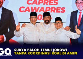 Surya Paloh Temui Jokowi Tanpa Koordinasi Koalisi AMIN