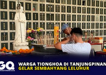 Warga Tionghoa di Tanjungpinang Gelar Sembahyang Leluhur
