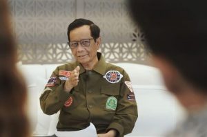 Cawapres Nomor Urut 03, Mahfud MD Hadiri HUT Partai Hanura ke 17 di Karimun