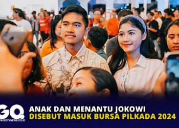 Anak dan Menantu Jokowi Disebut Masuk Bursa Pilkada 2024
