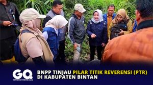 BNPP Tinjau Pilar Titik Reverensi di Kabupaten Bintan