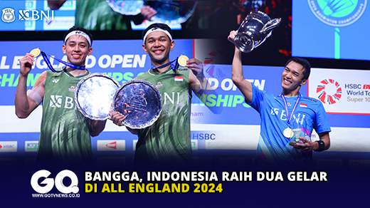 Bangga, Indonesia Raih Dua Gelar di ALL England 2024