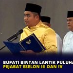 Bupati Bintan Lantik Puluhan Pejabat Eselon III dan IV