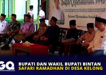 Bupati dan Wakil Bupati Bintan Safari Ramadhan di Desa Kelong