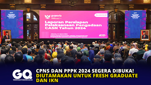 CPNS dan PPPK 2024 Segera Dibuka! Diutamakan Untuk Fresh Graduate dan IKN