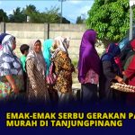Emak-Emak Serbu Gerakan Pangan Murah di Tanjungpinang