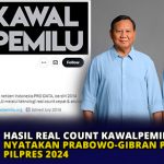 Hasil Real Count KawalPemilu Nyatakan Prabowo-Gibran Pemenang Pilpres 2024