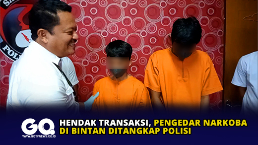 Hendak Transaksi, Pengedar Narkoba di Bintan Ditangkap Polisi-