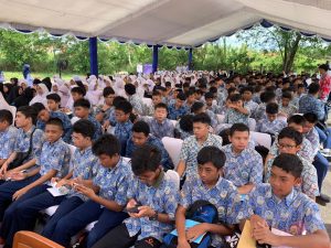 BPTD Kepri Sosialisasikan Keselamatan Berkendara ke Pelajar SMP di Tanjungpinang