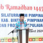 Hadiri Tarhib Ramadan di Bintan, Muhammad Rudi Ajak Masyarakat Jaga Kekompakan
