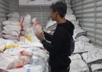 Daging Ayam Segar Mahal, Permintaan Daging Ayam Beku di Bintan Meningkat.