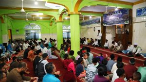 Muhammad Rudi Kunjungi Masjid Jami’ Nurul Iman Pulau Buluh