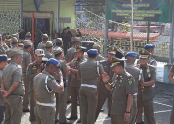 Buntut Satu Anggotanya Terlibat Narkoba, Satpol PP Tanjungpinang Evaluasi Seluruh Personelnya.