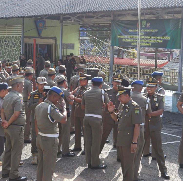 Buntut Satu Anggotanya Terlibat Narkoba, Satpol PP Tanjungpinang Evaluasi Seluruh Personelnya.