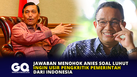 Jawaban Menohok Anies Soal Luhut Ingin Usir Pengkritik Pemerintah dari Indonesia