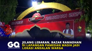 Jelang Lebaran, Bazar Ramadhan di Lapangan Pamedan Masih Jadi Lokasi Andalan Warga