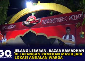 Jelang Lebaran, Bazar Ramadhan di Lapangan Pamedan Masih Jadi Lokasi Andalan Warga
